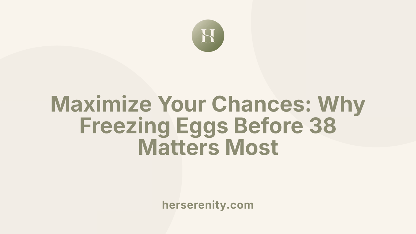 Maximize Your Chances: Why Freezing Eggs Before 38 Matters Most