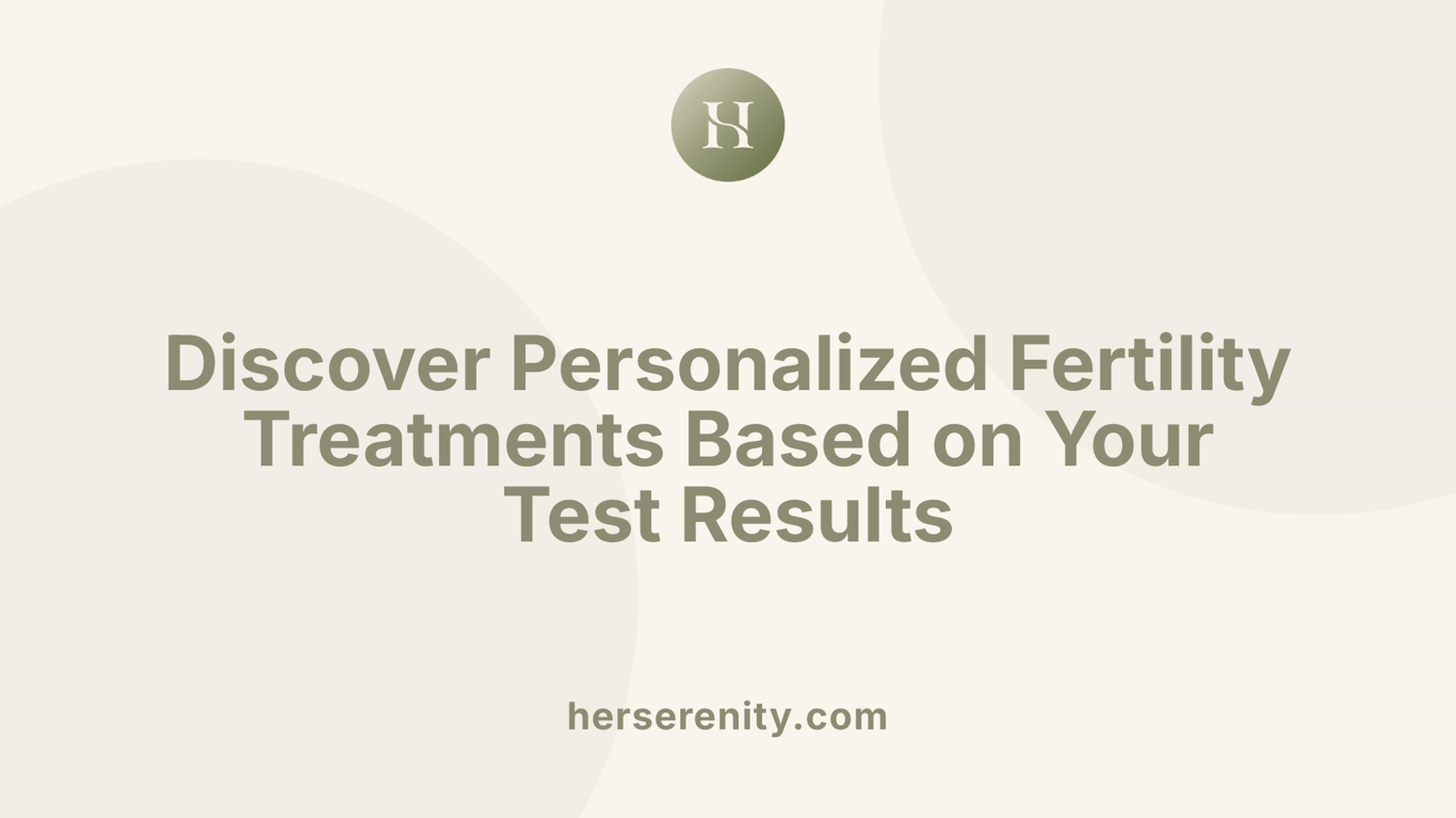 Discover Personalized Fertility Treatments Based on Your Test Results