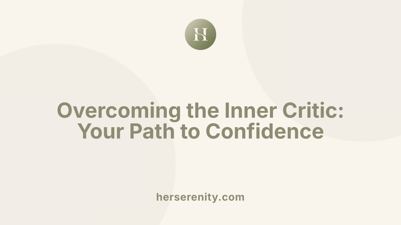 Overcoming the Inner Critic: Your Path to Confidence