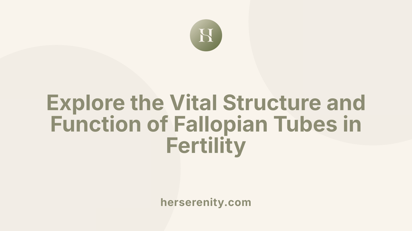 Explore the Vital Structure and Function of Fallopian Tubes in Fertility