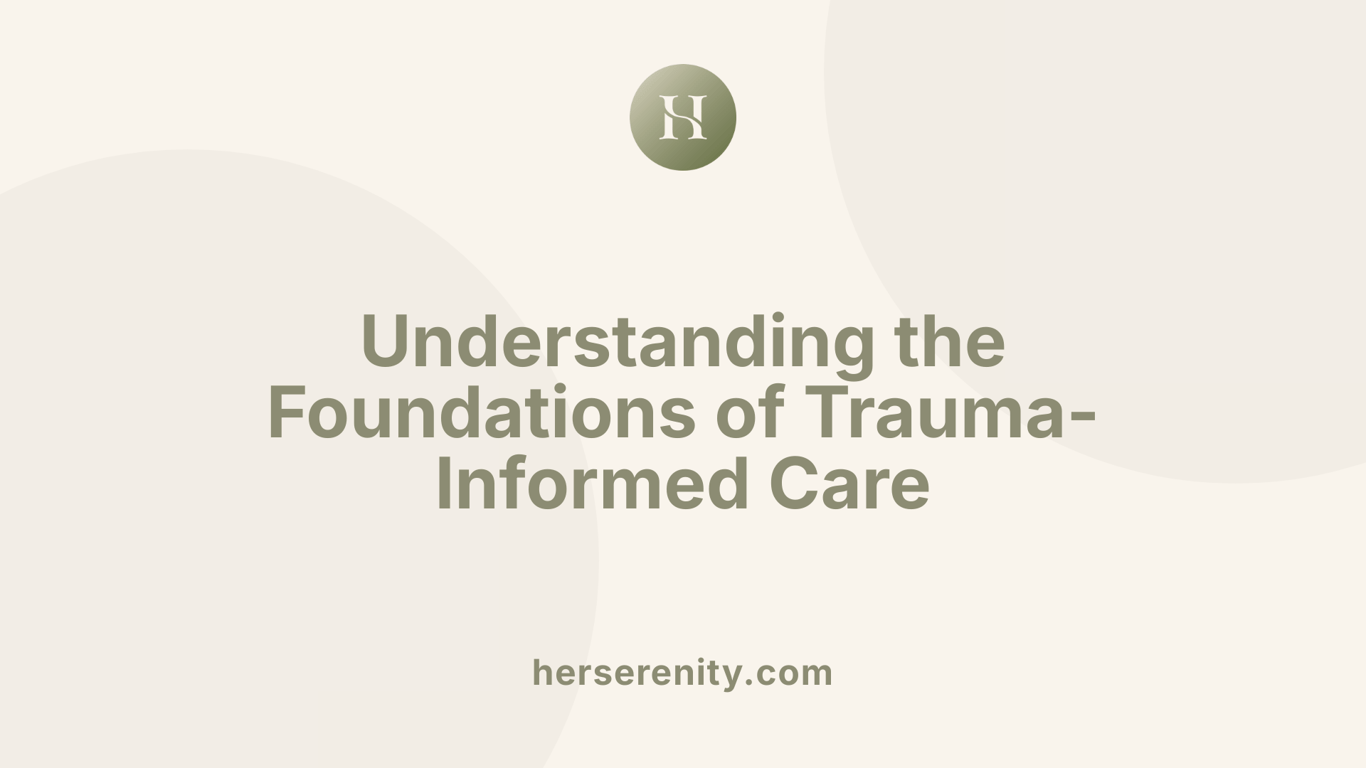 Understanding the Foundations of Trauma-Informed Care