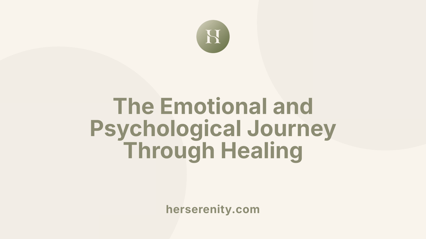 The Emotional and Psychological Journey Through Healing