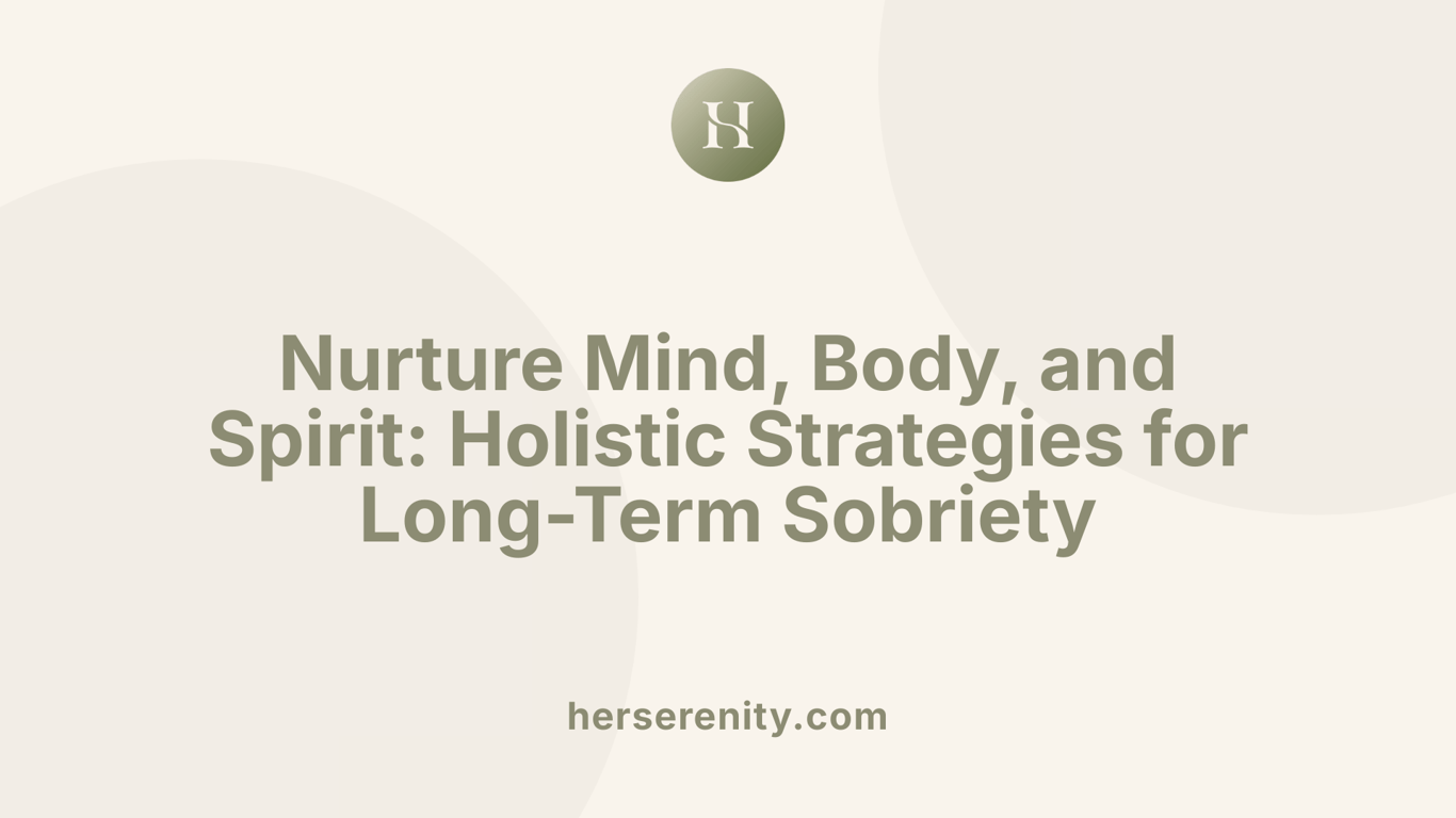 Nurture Mind, Body, and Spirit: Holistic Strategies for Long-Term Sobriety