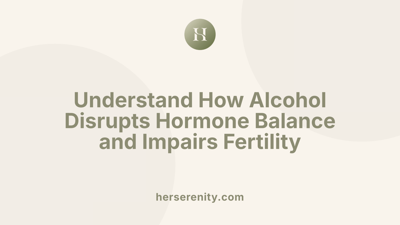 Understand How Alcohol Disrupts Hormone Balance and Impairs Fertility