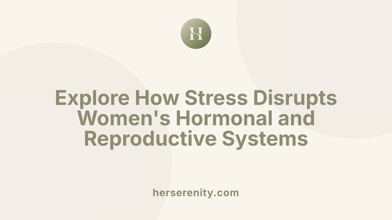 Explore How Stress Disrupts Women's Hormonal and Reproductive Systems