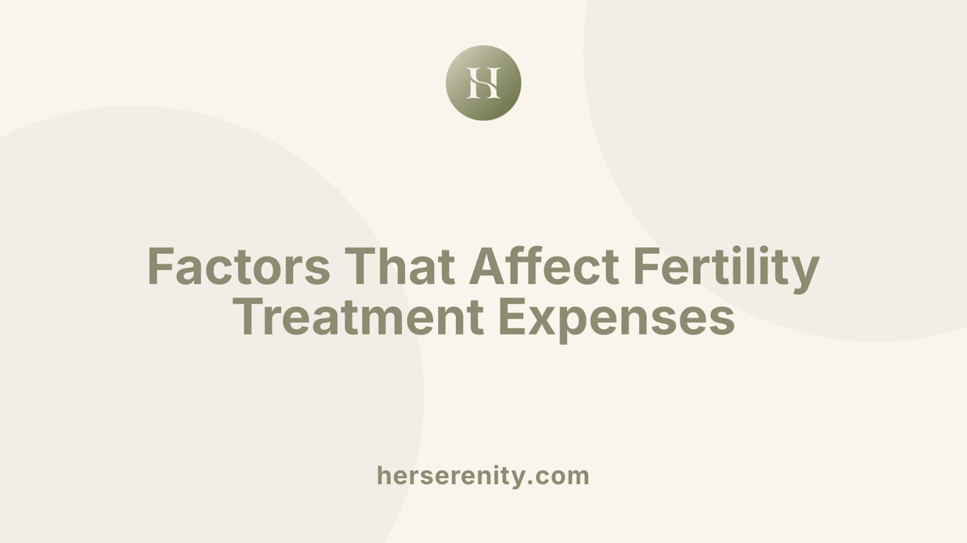 Factors That Affect Fertility Treatment Expenses