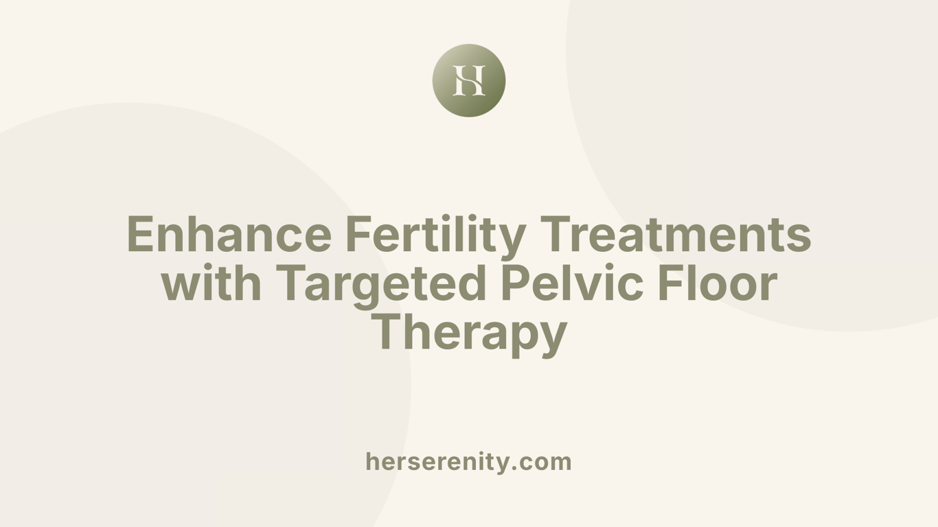 Enhance Fertility Treatments with Targeted Pelvic Floor Therapy