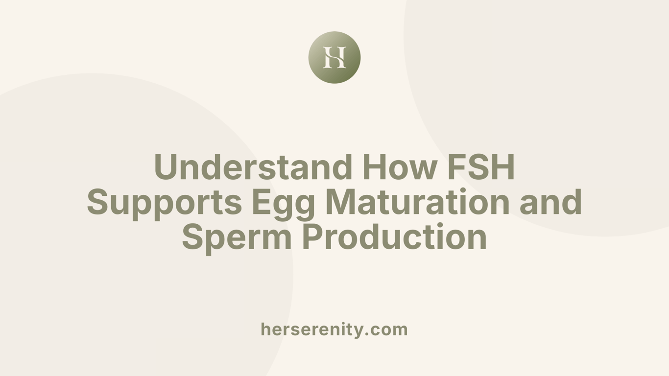 Understand How FSH Supports Egg Maturation and Sperm Production