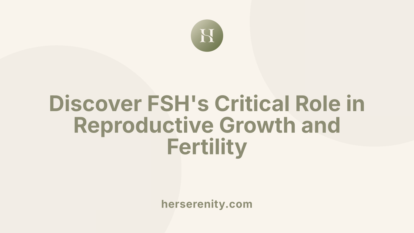 Discover FSH's Critical Role in Reproductive Growth and Fertility