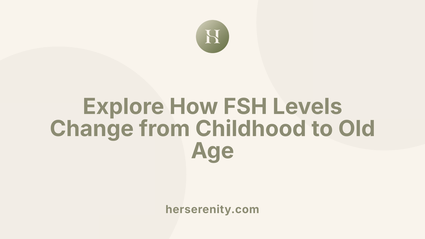 Explore How FSH Levels Change from Childhood to Old Age