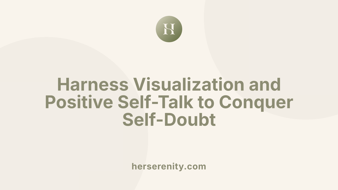 Harness Visualization and Positive Self-Talk to Conquer Self-Doubt
