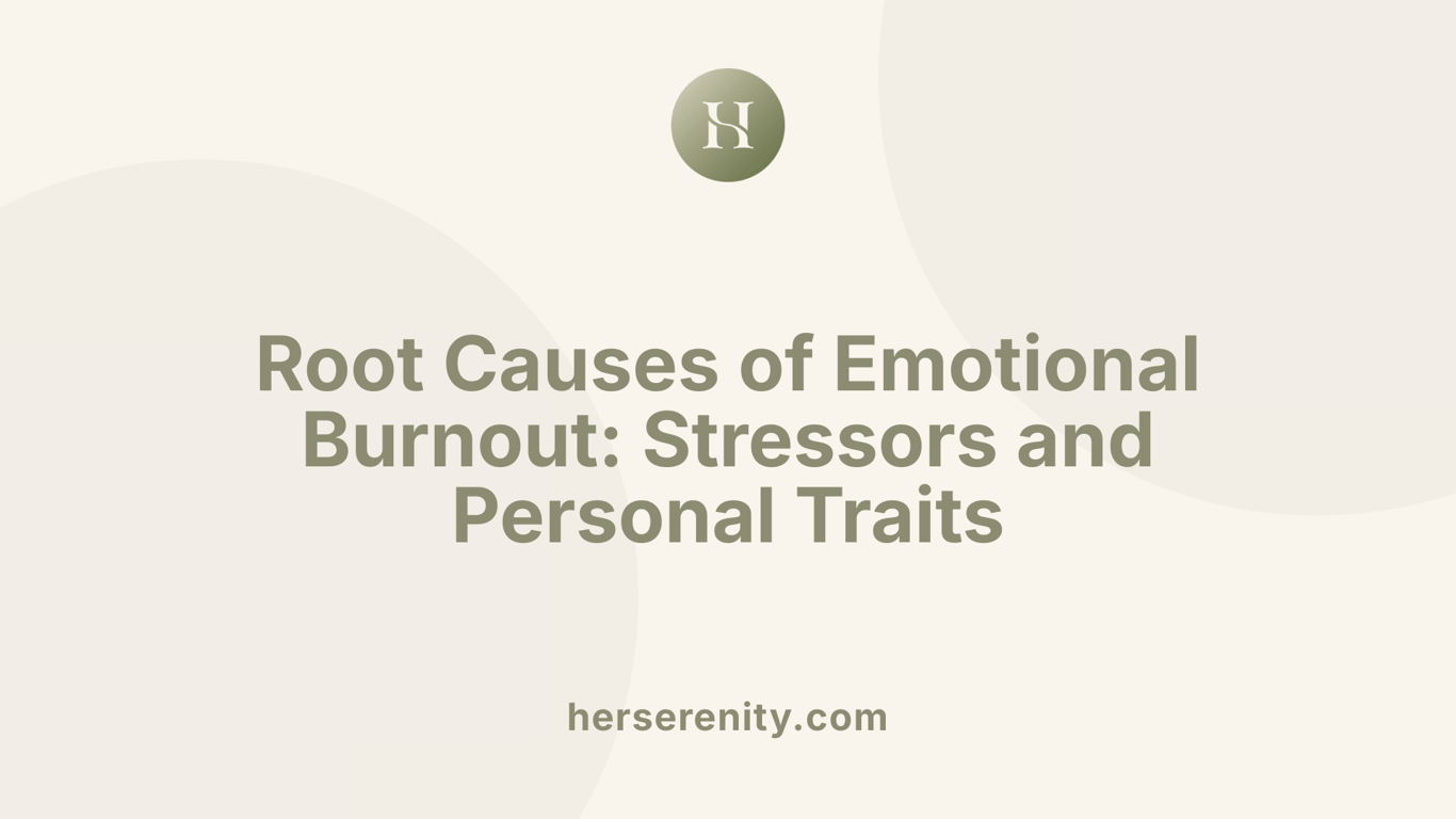 Root Causes of Emotional Burnout: Stressors and Personal Traits