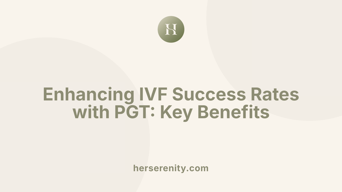 Enhancing IVF Success Rates with PGT: Key Benefits
