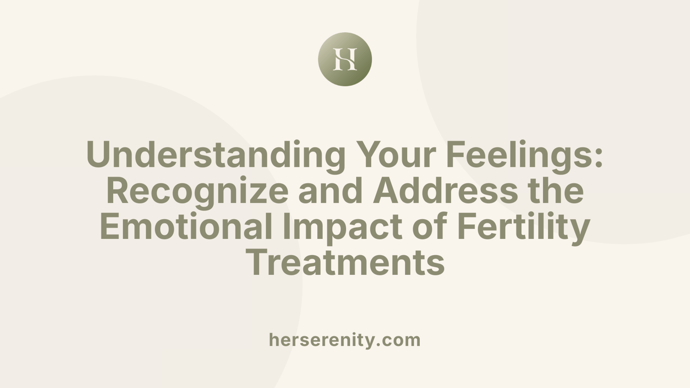 Understanding Your Feelings: Recognize and Address the Emotional Impact of Fertility Treatments