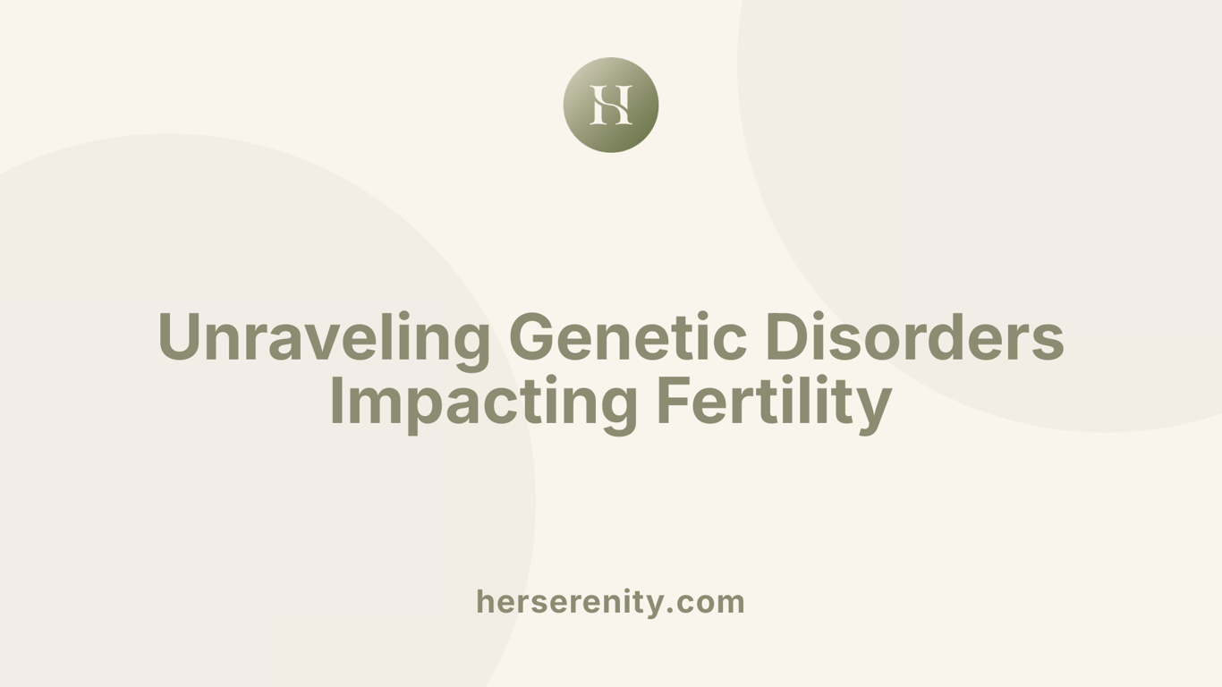 Unraveling Genetic Disorders Impacting Fertility