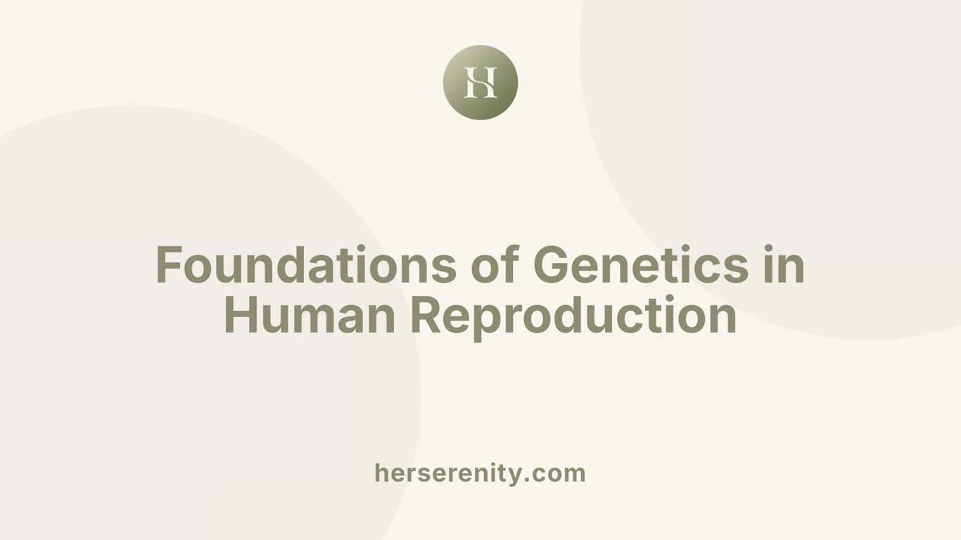 Foundations of Genetics in Human Reproduction