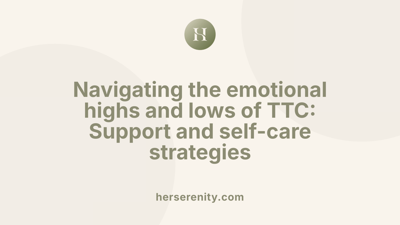 Navigating the emotional highs and lows of TTC: Support and self-care strategies