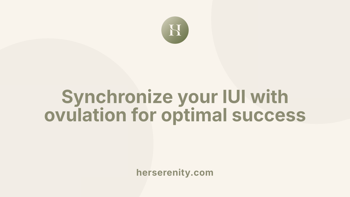 Synchronize your IUI with ovulation for optimal success