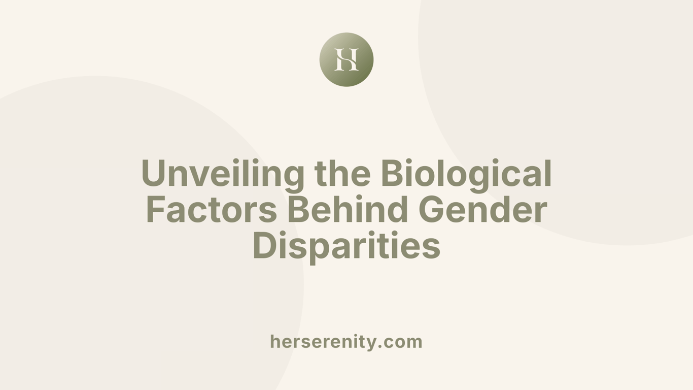 Unveiling the Biological Factors Behind Gender Disparities