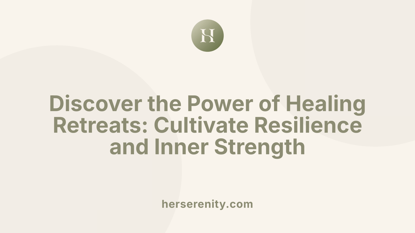 Discover the Power of Healing Retreats: Cultivate Resilience and Inner Strength