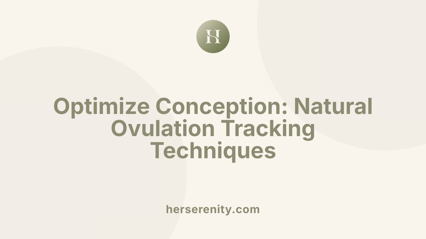 Optimize Conception: Natural Ovulation Tracking Techniques