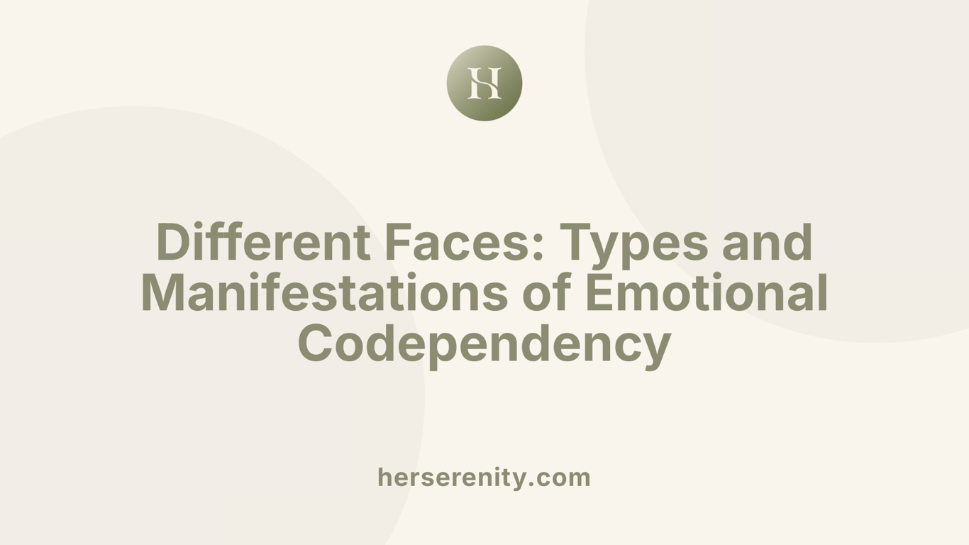 Different Faces: Types and Manifestations of Emotional Codependency