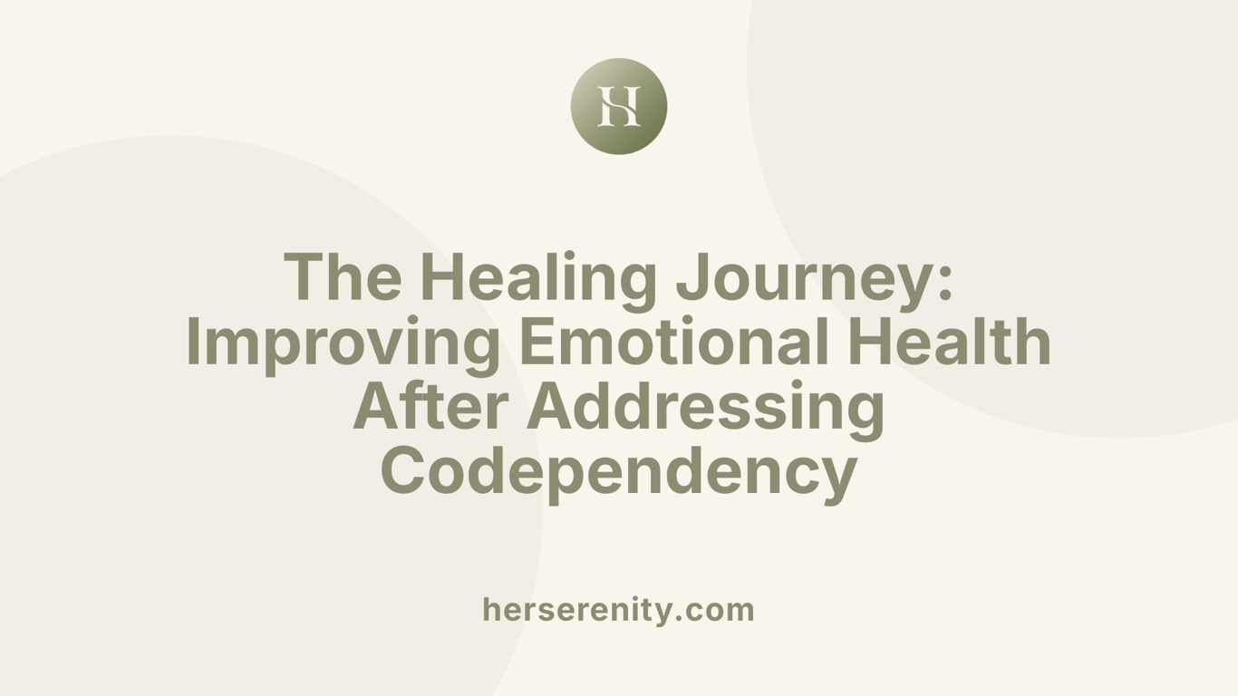 The Healing Journey: Improving Emotional Health After Addressing Codependency
