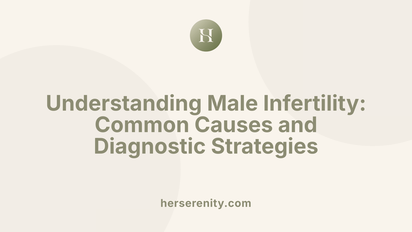 Understanding Male Infertility: Common Causes and Diagnostic Strategies