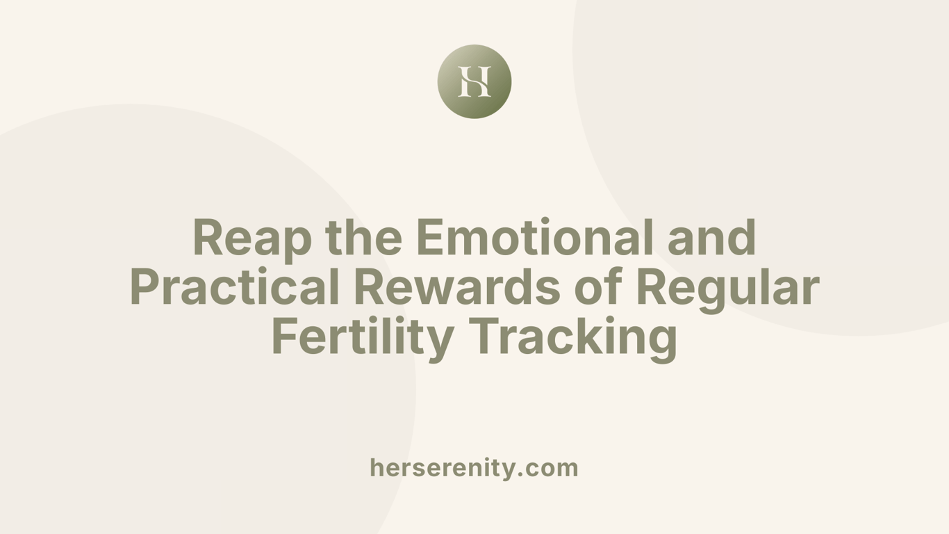 Reap the Emotional and Practical Rewards of Regular Fertility Tracking