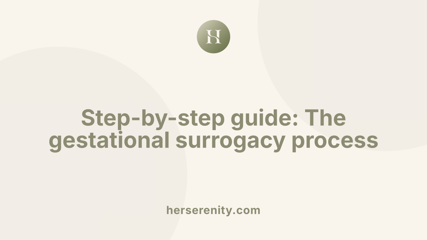 Step-by-step guide: The gestational surrogacy process