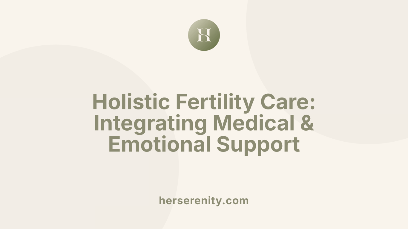 Holistic Fertility Care: Integrating Medical &amp; Emotional Support