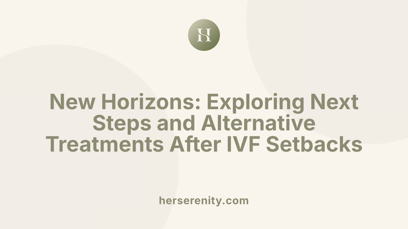 New Horizons: Exploring Next Steps and Alternative Treatments After IVF Setbacks