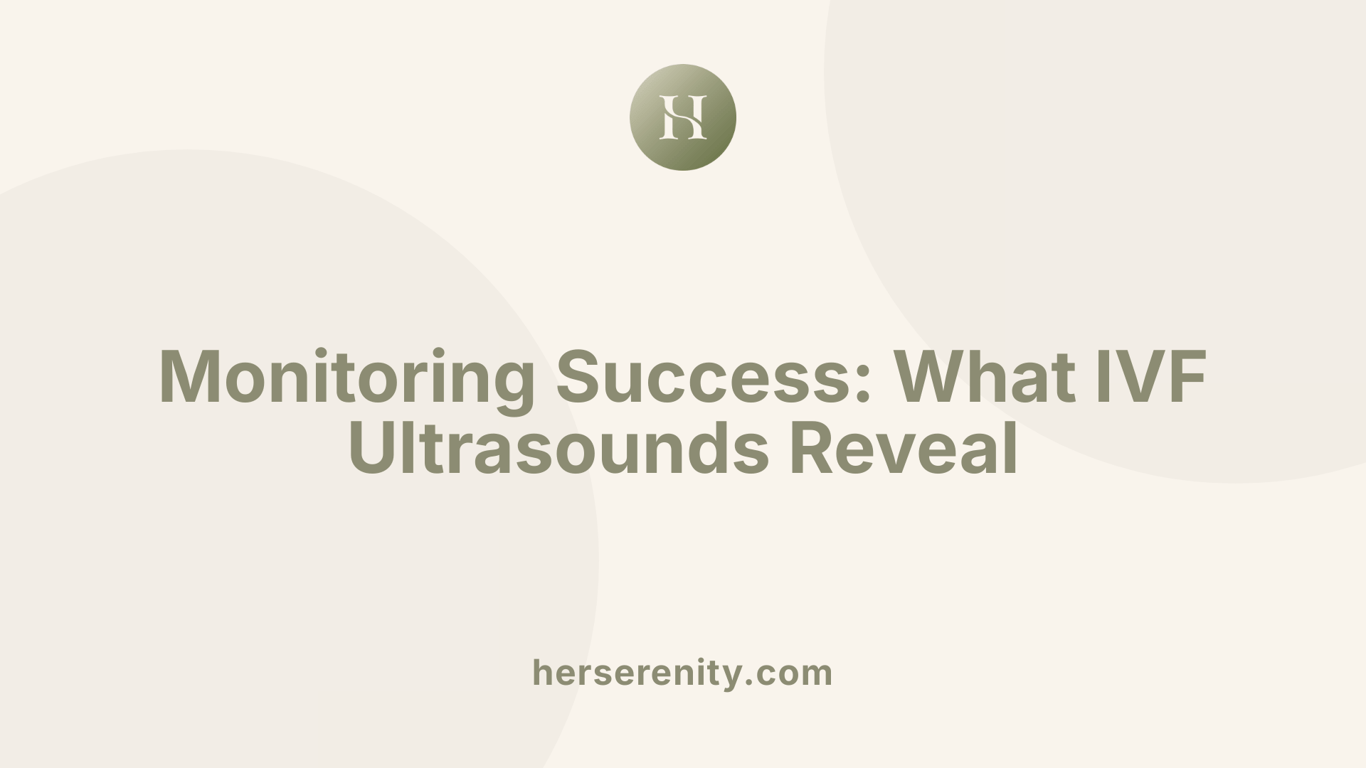 Monitoring Success: What IVF Ultrasounds Reveal
