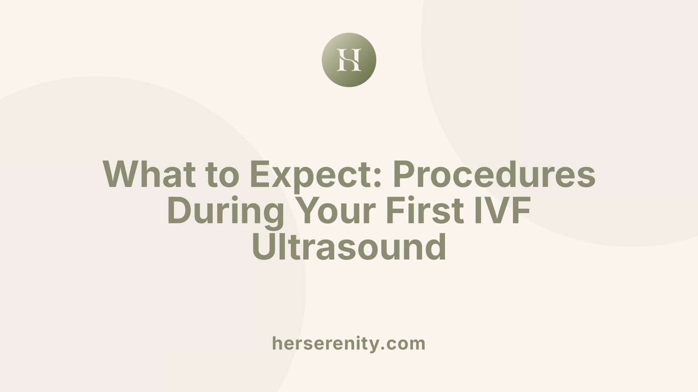 What to Expect: Procedures During Your First IVF Ultrasound