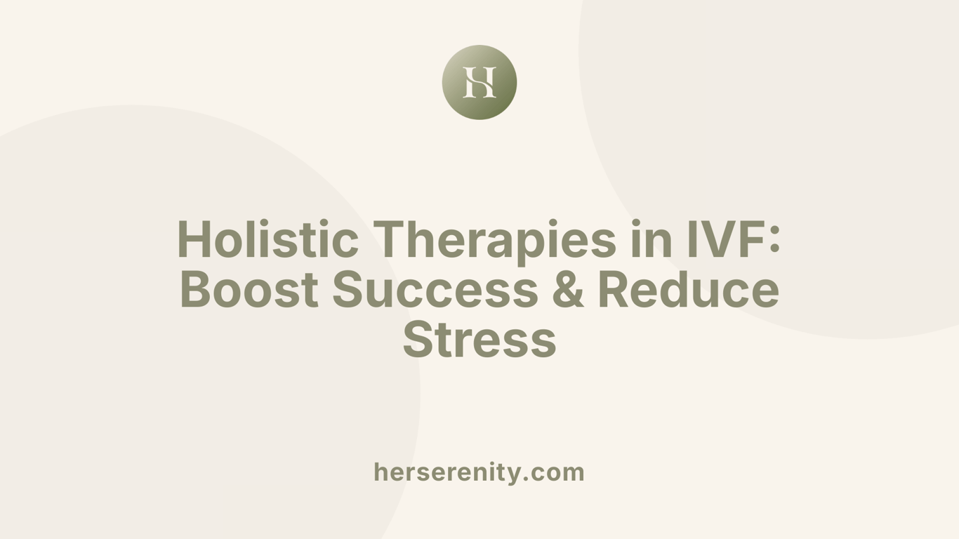 Holistic Therapies in IVF: Boost Success &amp; Reduce Stress