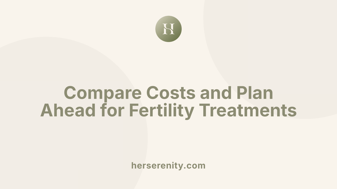Compare Costs and Plan Ahead for Fertility Treatments