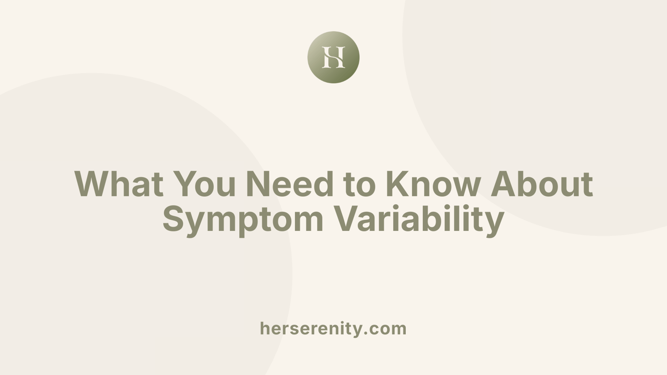 What You Need to Know About Symptom Variability