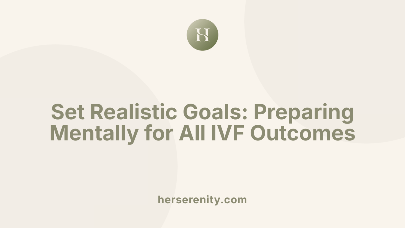 Set Realistic Goals: Preparing Mentally for All IVF Outcomes