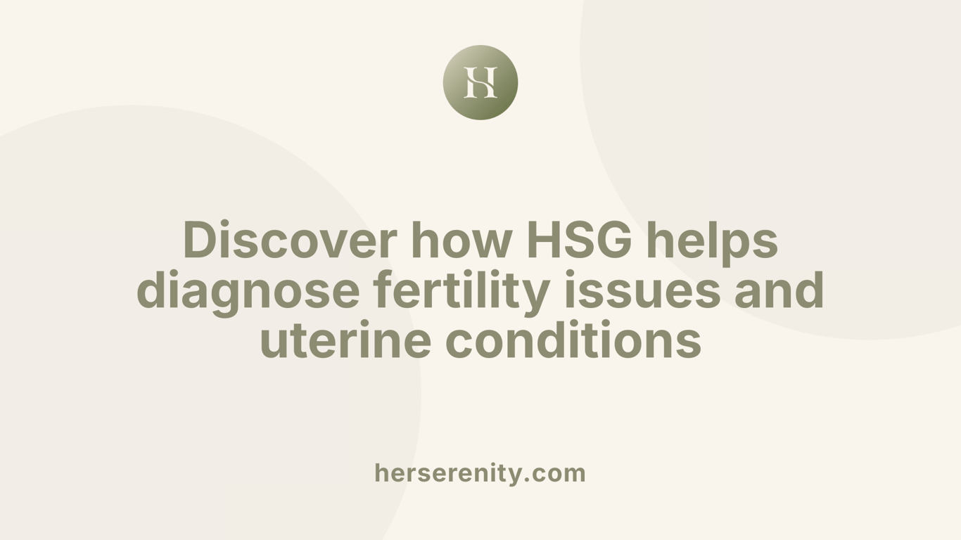 Discover how HSG helps diagnose fertility issues and uterine conditions