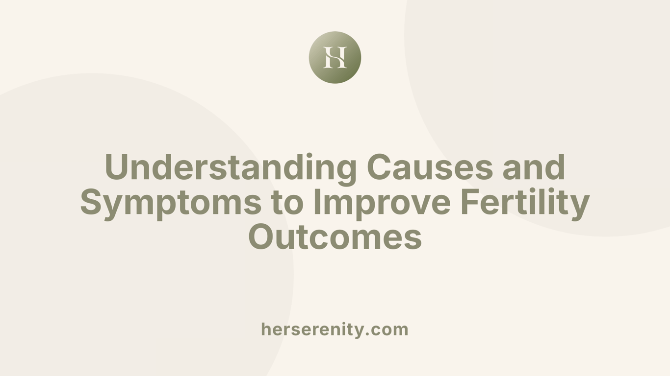 Understanding Causes and Symptoms to Improve Fertility Outcomes