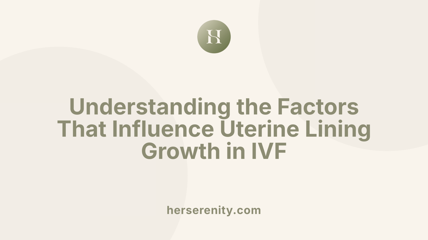 Understanding the Factors That Influence Uterine Lining Growth in IVF