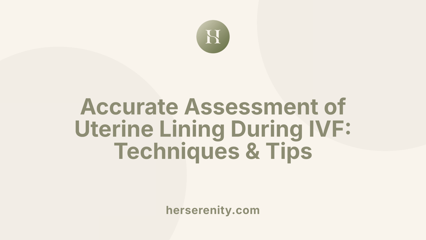 Accurate Assessment of Uterine Lining During IVF: Techniques &amp; Tips