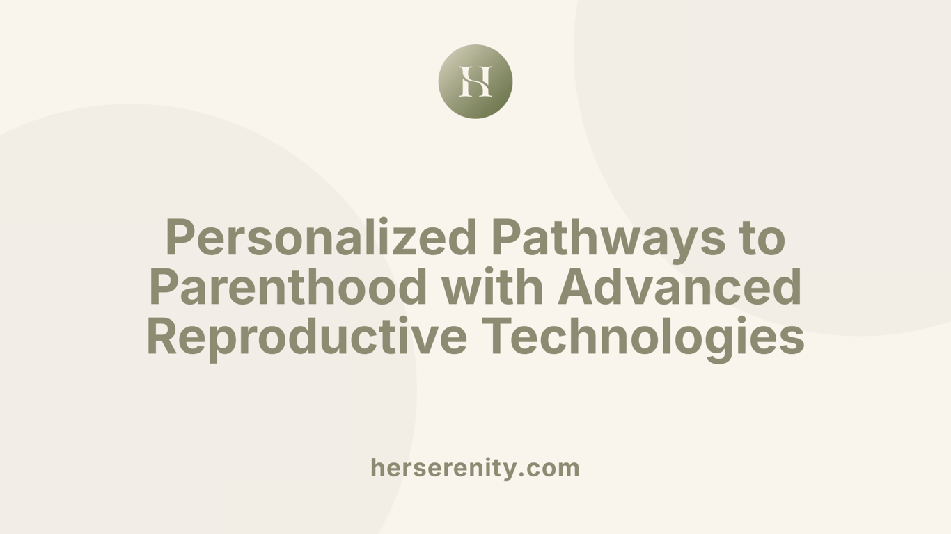 Personalized Pathways to Parenthood with Advanced Reproductive Technologies