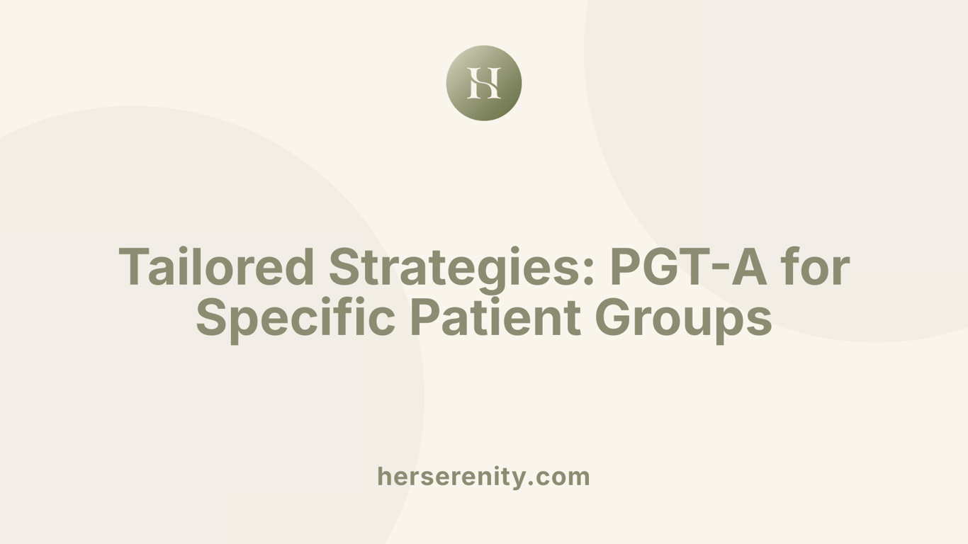 Tailored Strategies: PGT-A for Specific Patient Groups