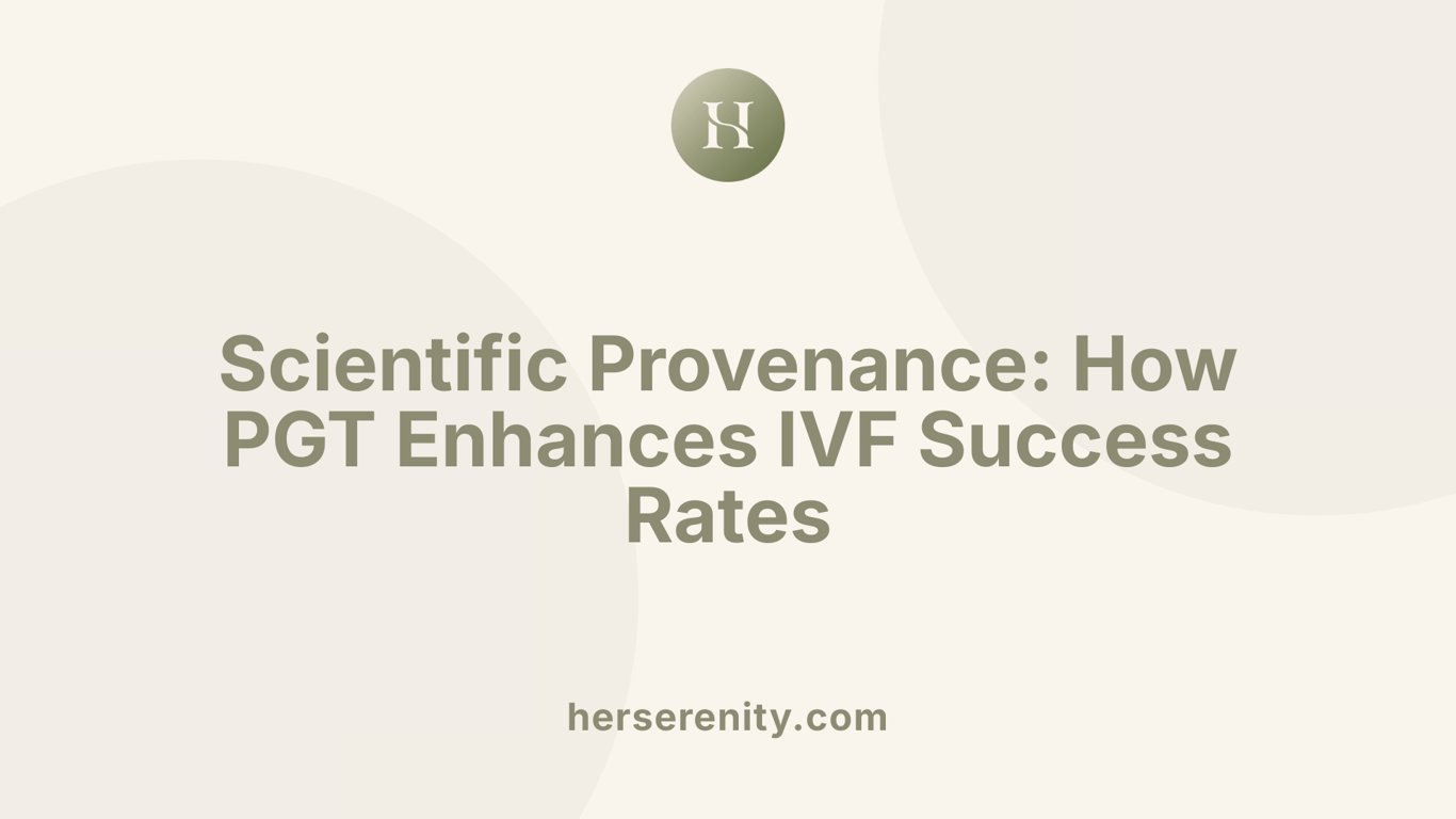 Scientific Provenance: How PGT Enhances IVF Success Rates