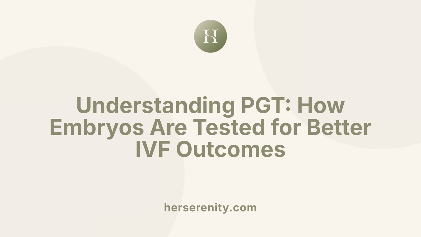 Understanding PGT: How Embryos Are Tested for Better IVF Outcomes