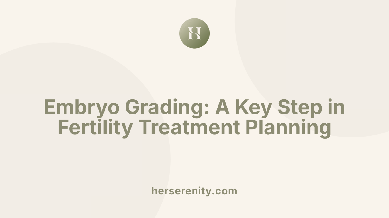 Embryo Grading: A Key Step in Fertility Treatment Planning