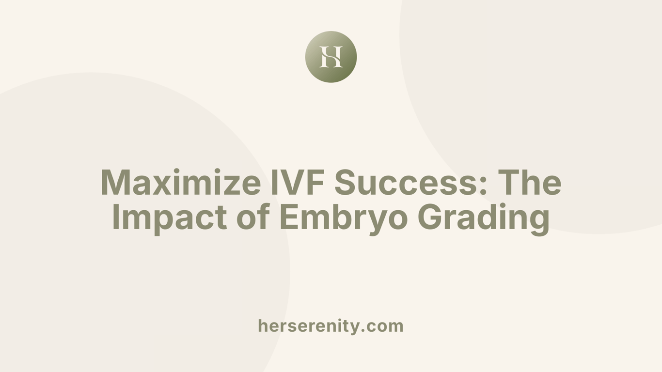 Maximize IVF Success: The Impact of Embryo Grading