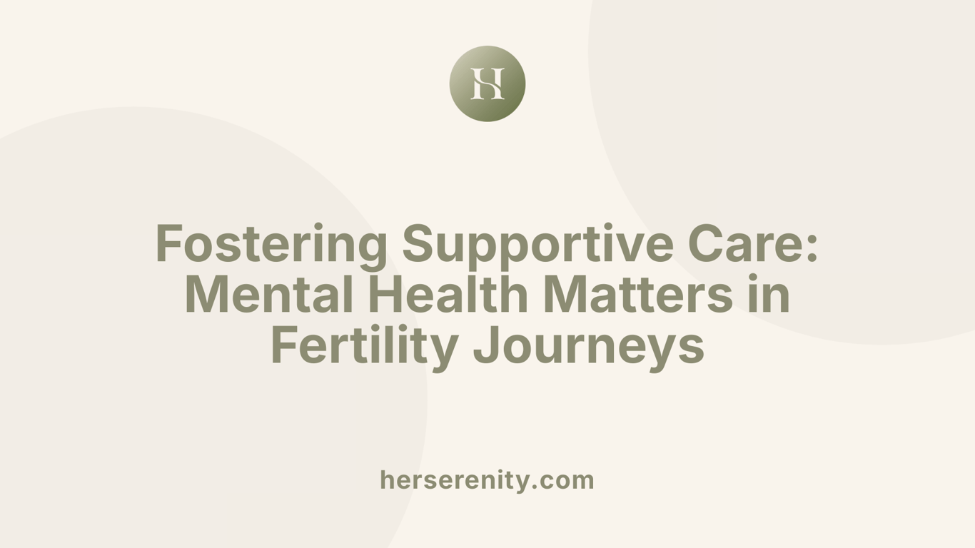 Fostering Supportive Care: Mental Health Matters in Fertility Journeys
