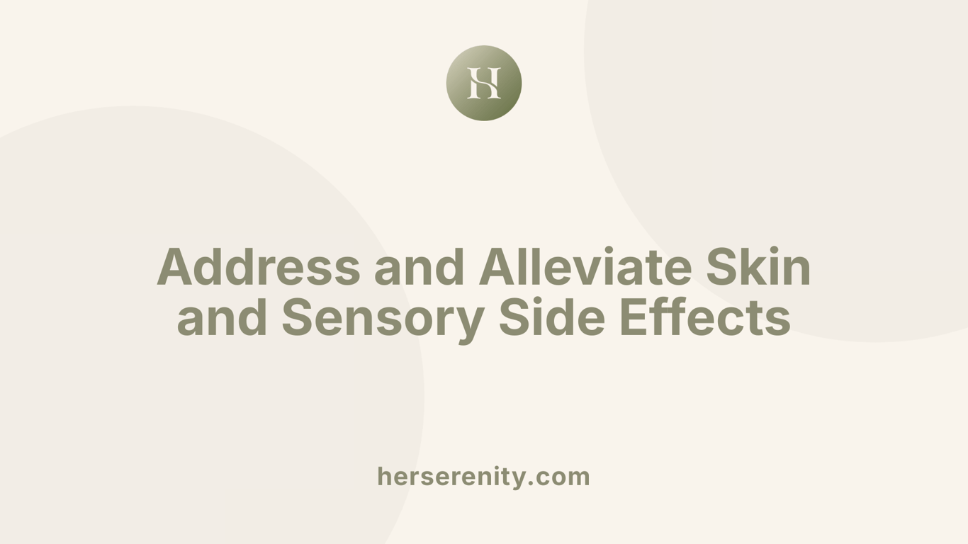 Address and Alleviate Skin and Sensory Side Effects